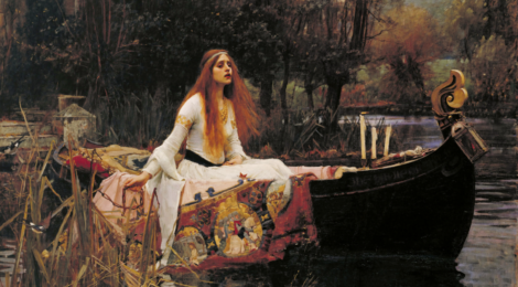 The Lady of Shalott By Wiliam Waterhouse